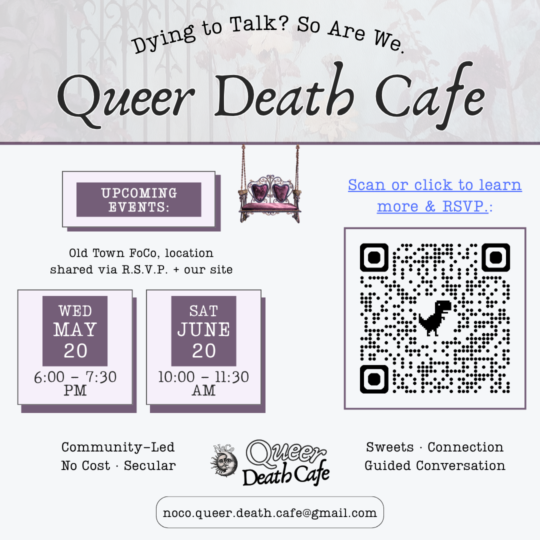NoCo Queer Death Cafe Fort Collins