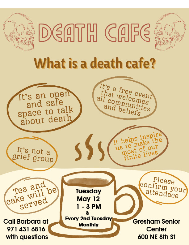 Gresham OR Death Cafe
