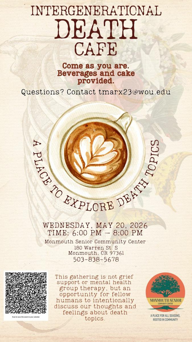 Intergenerational Death Cafe Monmouth, OR 