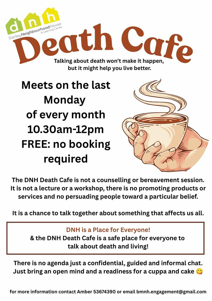 DNH Death Cafe Darley Bus