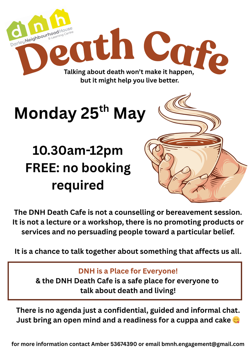 DNH Death Cafe Darley Bus