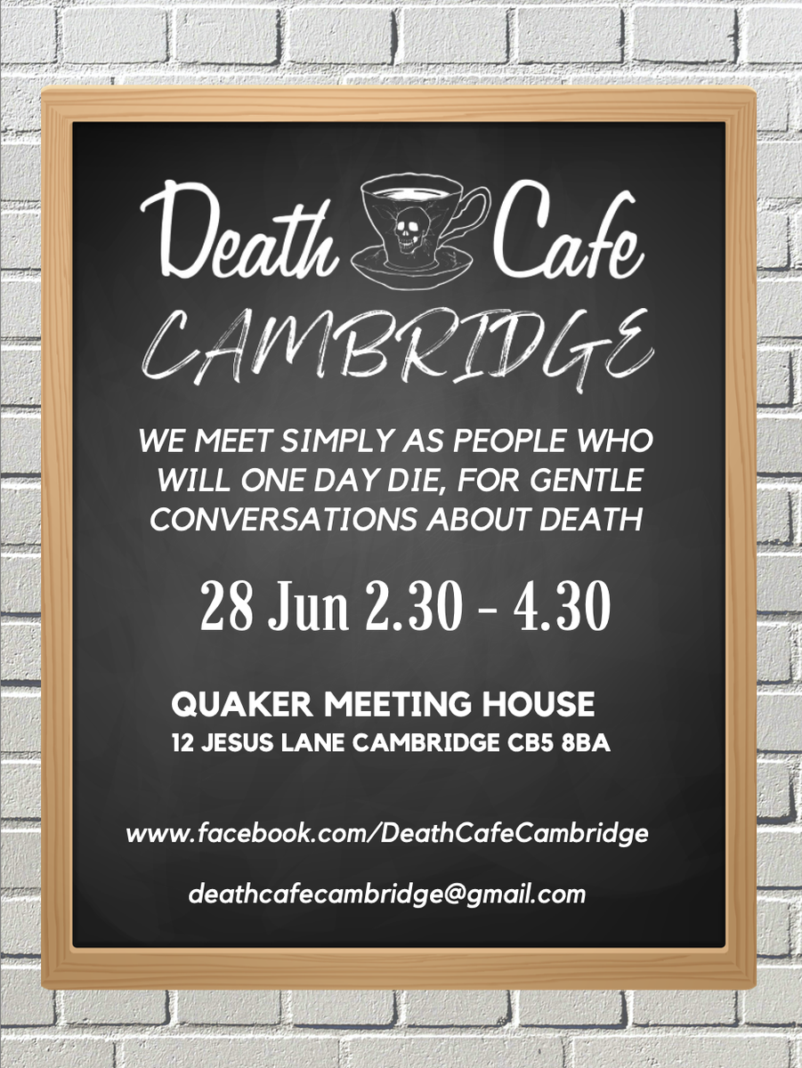Death Cafe Cambridge UK