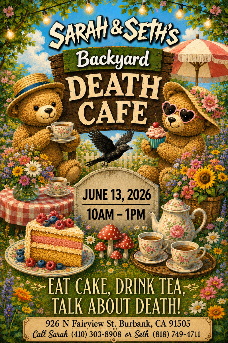 Burbank, Ca Death Cafe Burbank Sarah and Seths Backyard