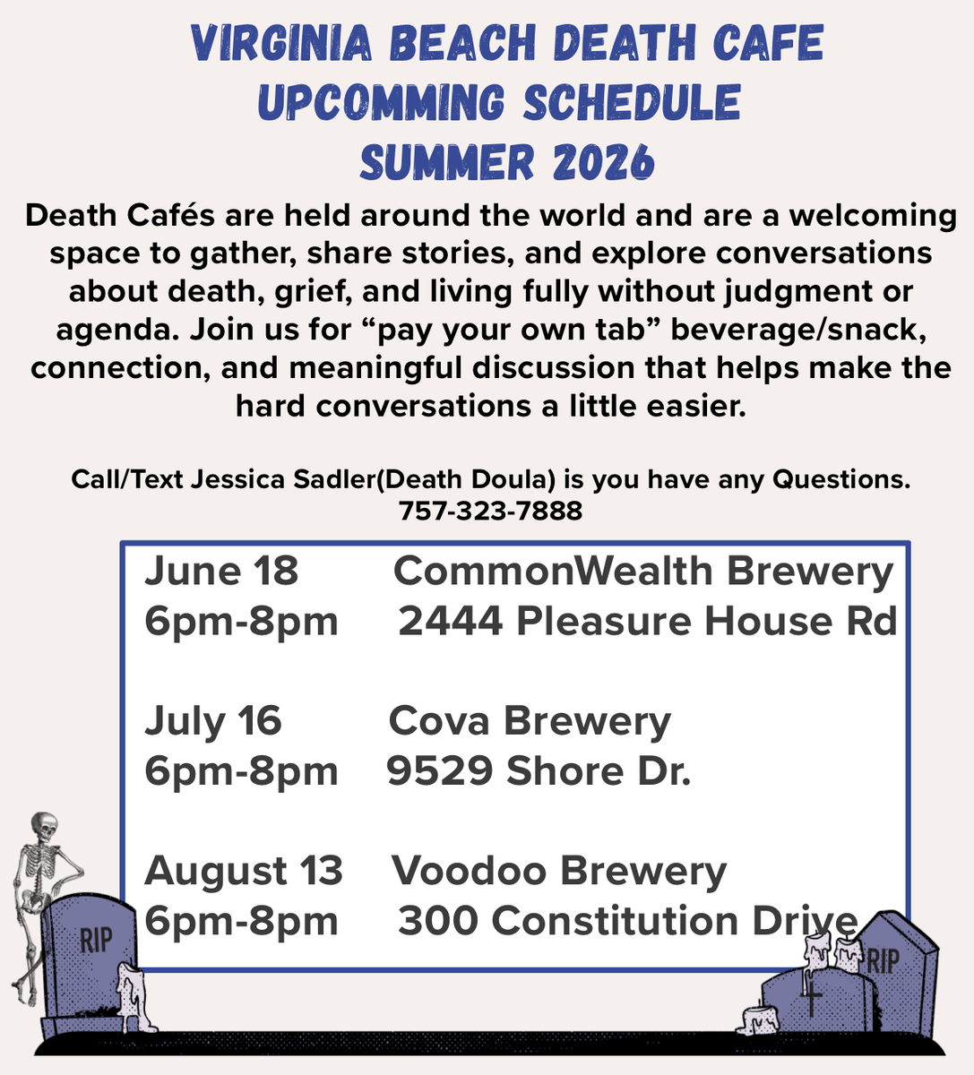 Virginia Beach Death Cafe