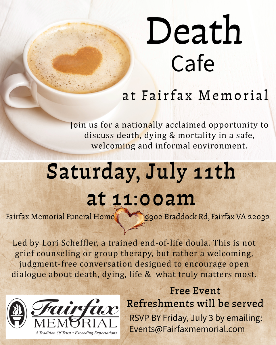 Fairfax Memorial Death Cafe