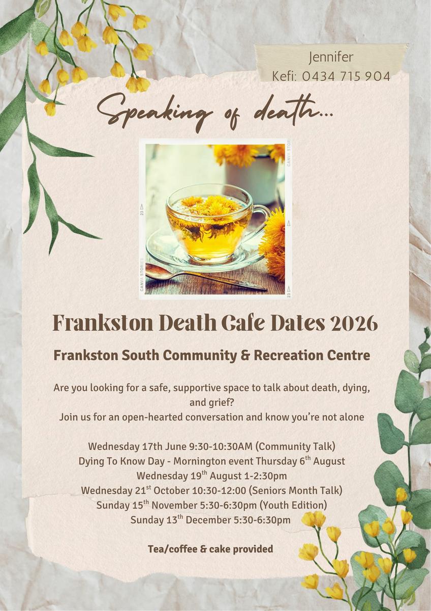 South East Melbourne Death Cafe