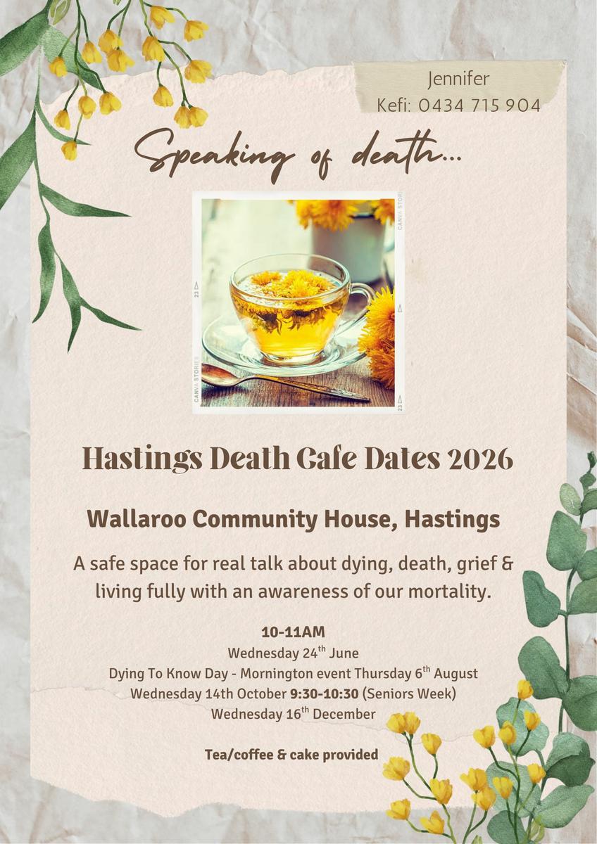 South East Melbourne Death Cafe