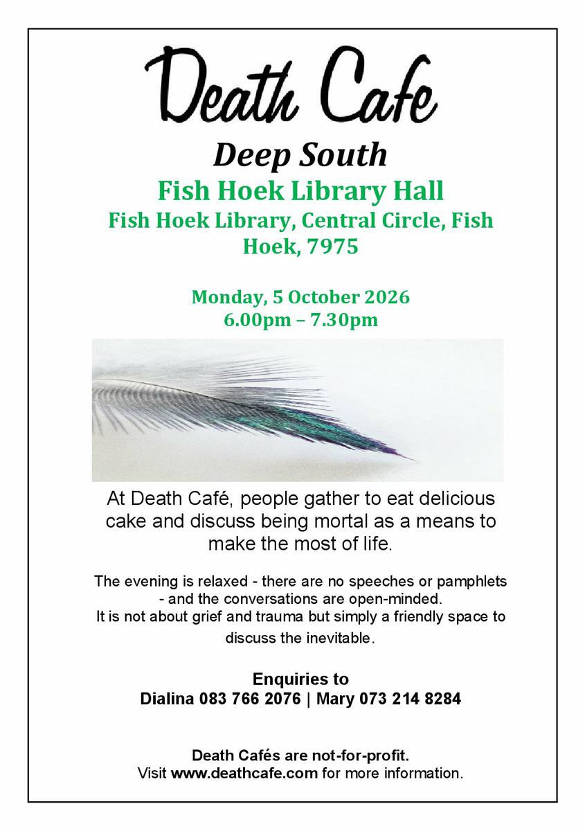 Death Cafe Deep South - South Africa