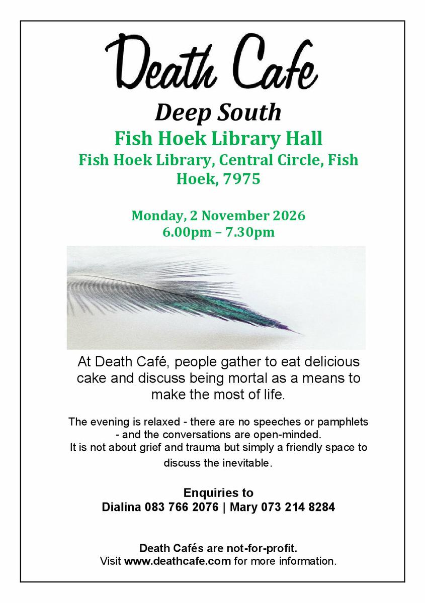 Death Cafe Deep South - South Africa