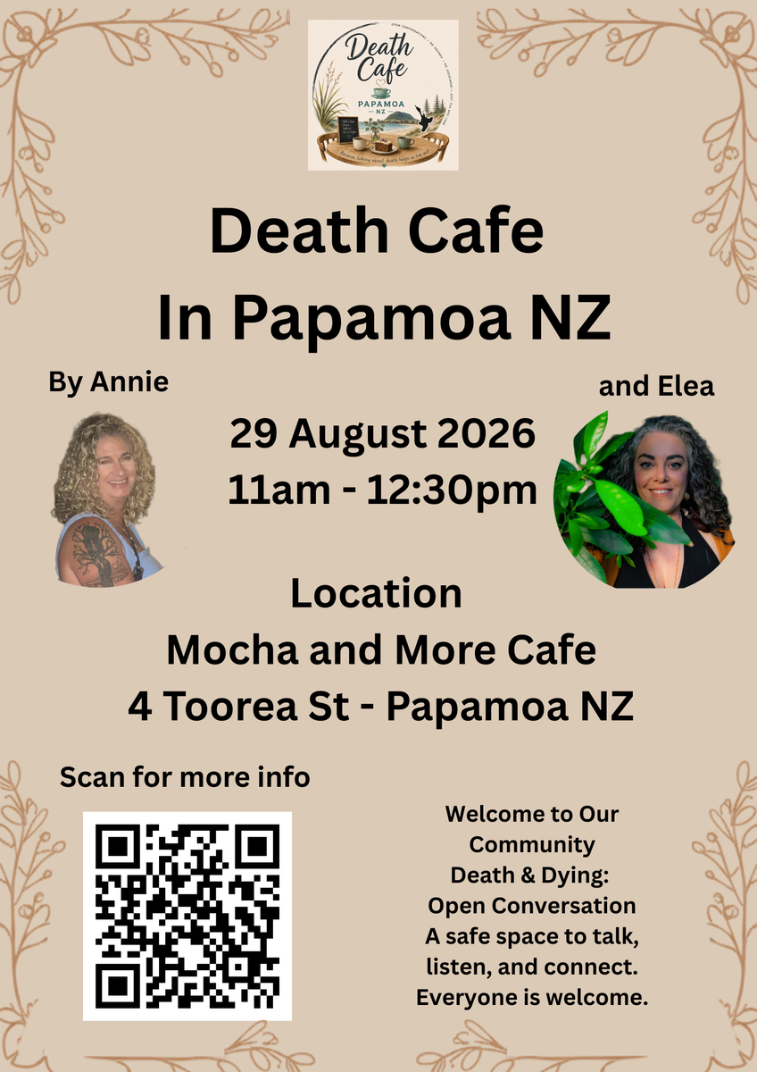 Death Cafe in Papamoa NZ 