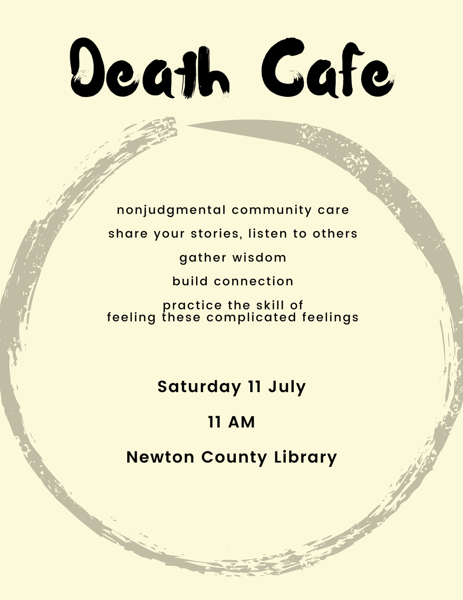 Newton County, AR Death Cafe