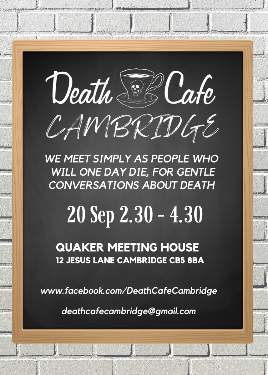Death Cafe Cambridge UK