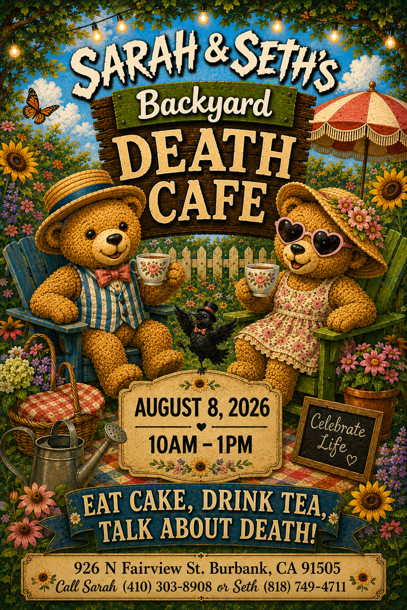 Sarah & Seth’s Backyard Death Cafe