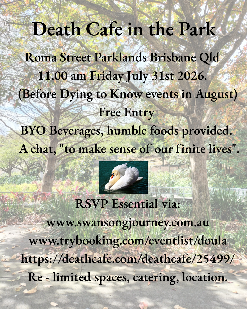 Brisbane Death Cafe in the Park (in person)