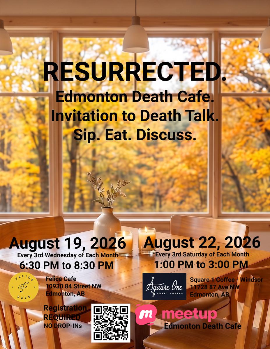 Edmonton Death Cafe - South Side Meetup
