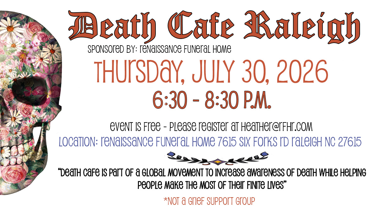 Death Cafe Raleigh NC