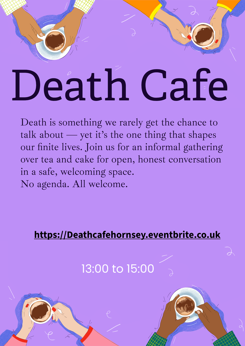Death Cafe Hornsey library
