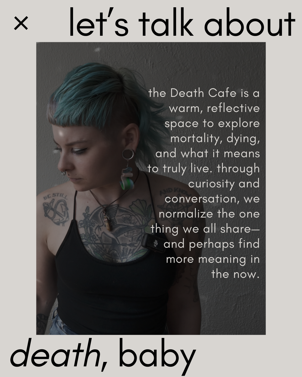 Virtual Death Cafe EST Let's Talk About Death, Baby!