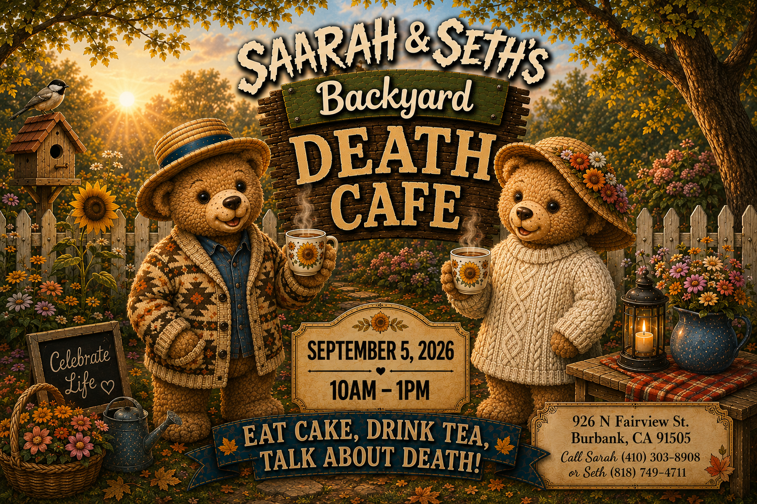 Sarah & Seth's Backyard Death Cafe