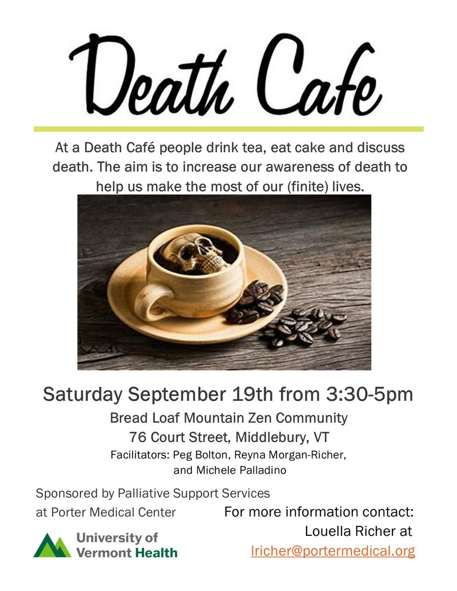 Death Cafe of Addison County, VT