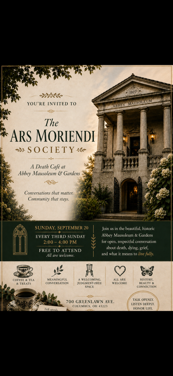 The Ars Moriendi Society Death Cafe 
