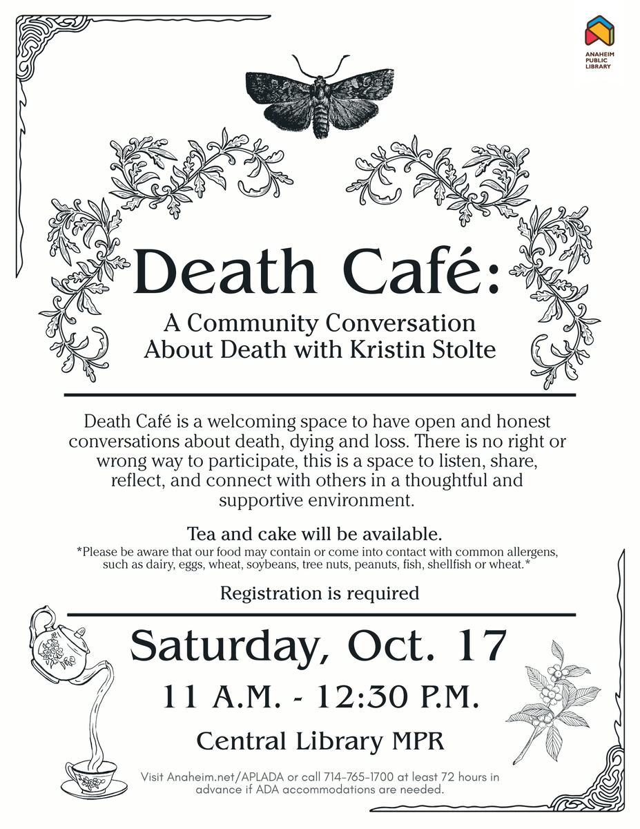 Death Cafe: A Community Conversation About Death with Kristin Stolte