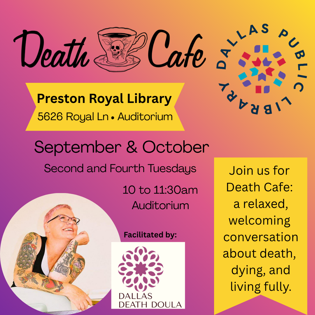 Death Cafe Preston Royal Library