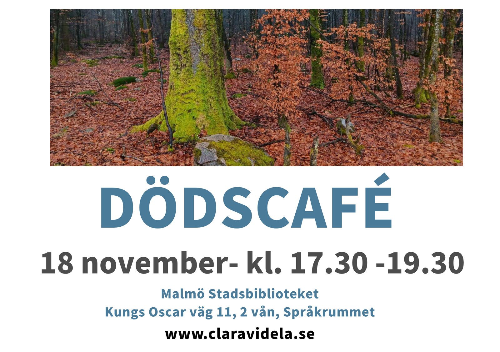 Malmö Stadsbibliotek Death Cafe
