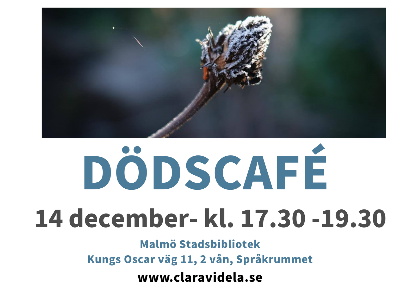Malmö Stadsbibliotek Death Cafe