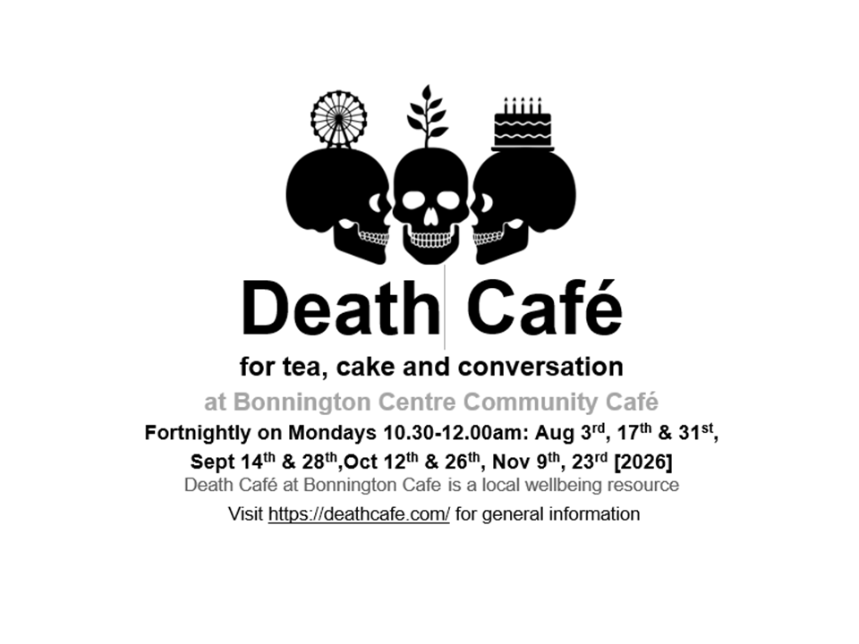 Bonnington Centre Death Cafe London SW8