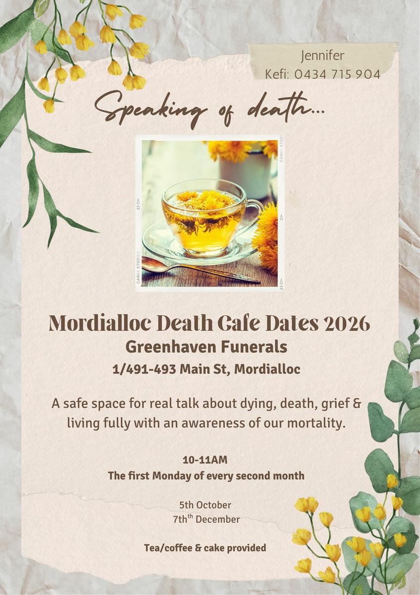 South East Melbourne Death Cafe