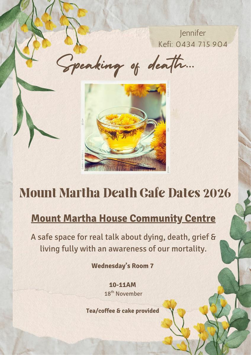 South East Melbourne Death Cafe