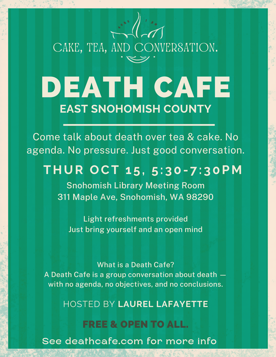 Death Cafe - East Snohomish County