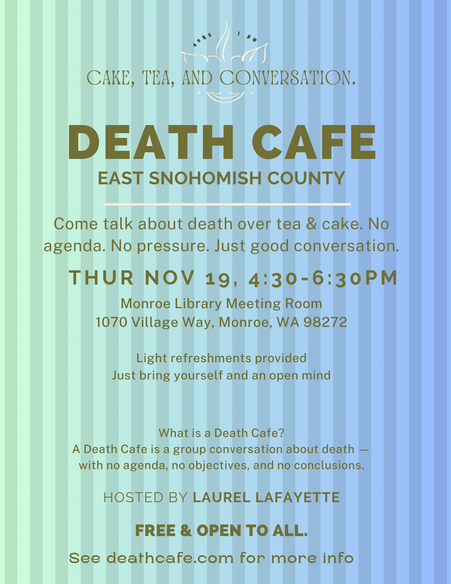 Death Cafe - East Snohomish County