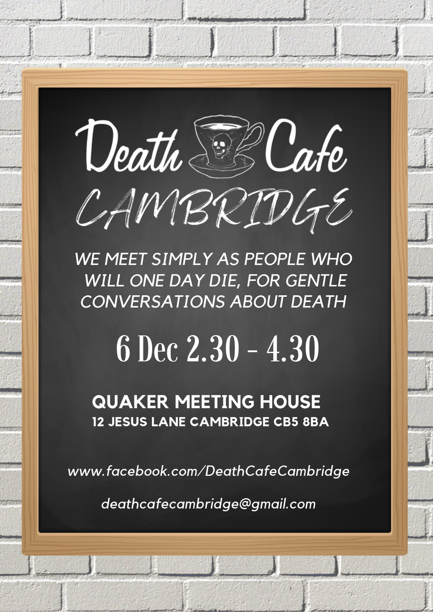 Death Cafe Cambridge UK