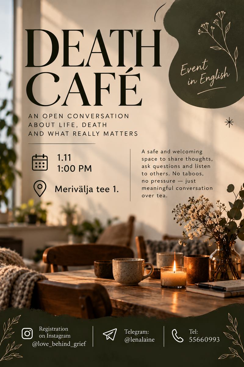 Death Cafe Tallinn - ENGLISH