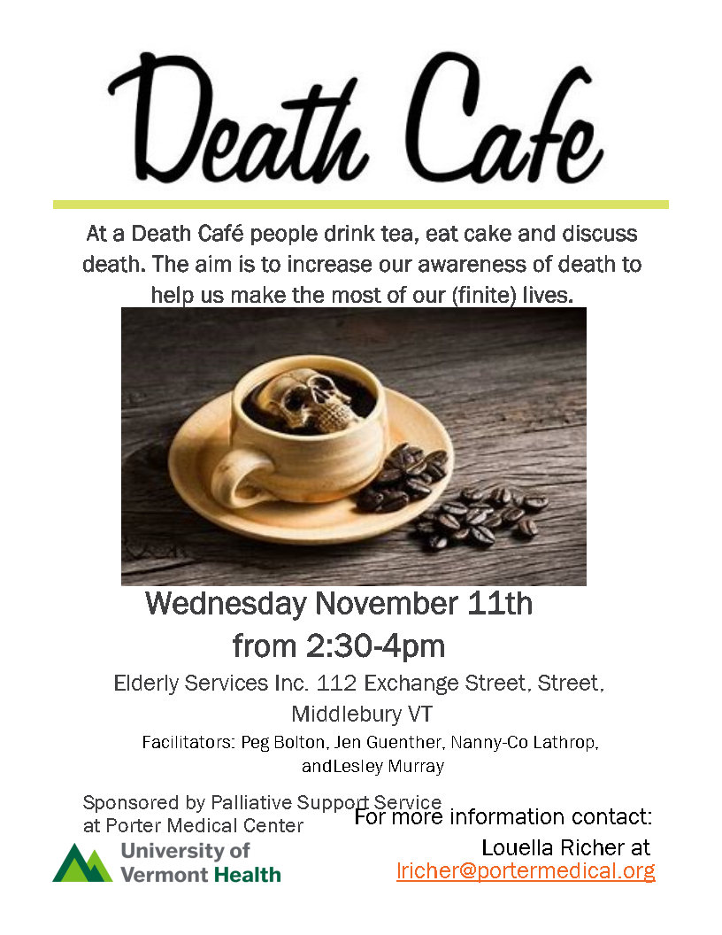 Death Cafe of Addison County, VT