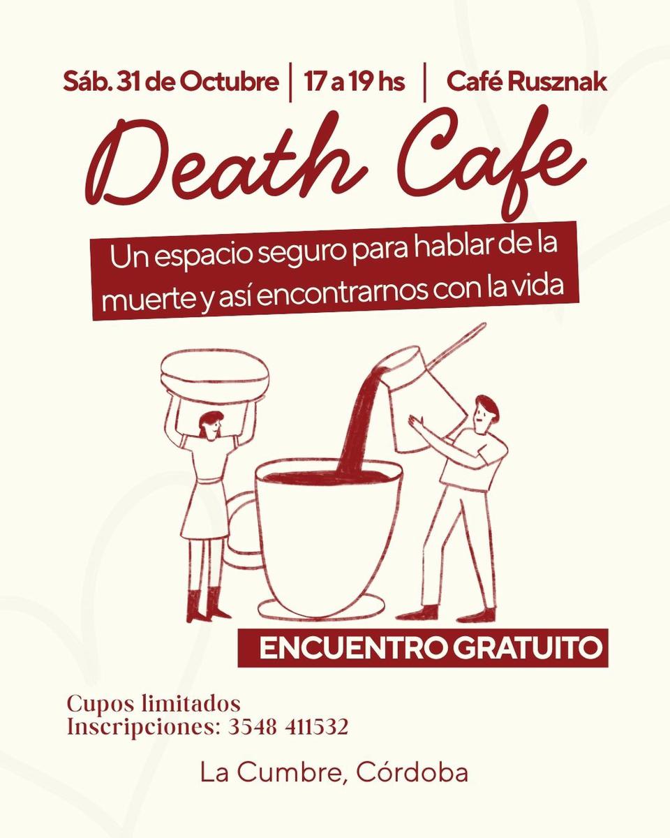 Death Cafe, un espacio seguro para hablar de la muerte y así, encontrarnos con la vida