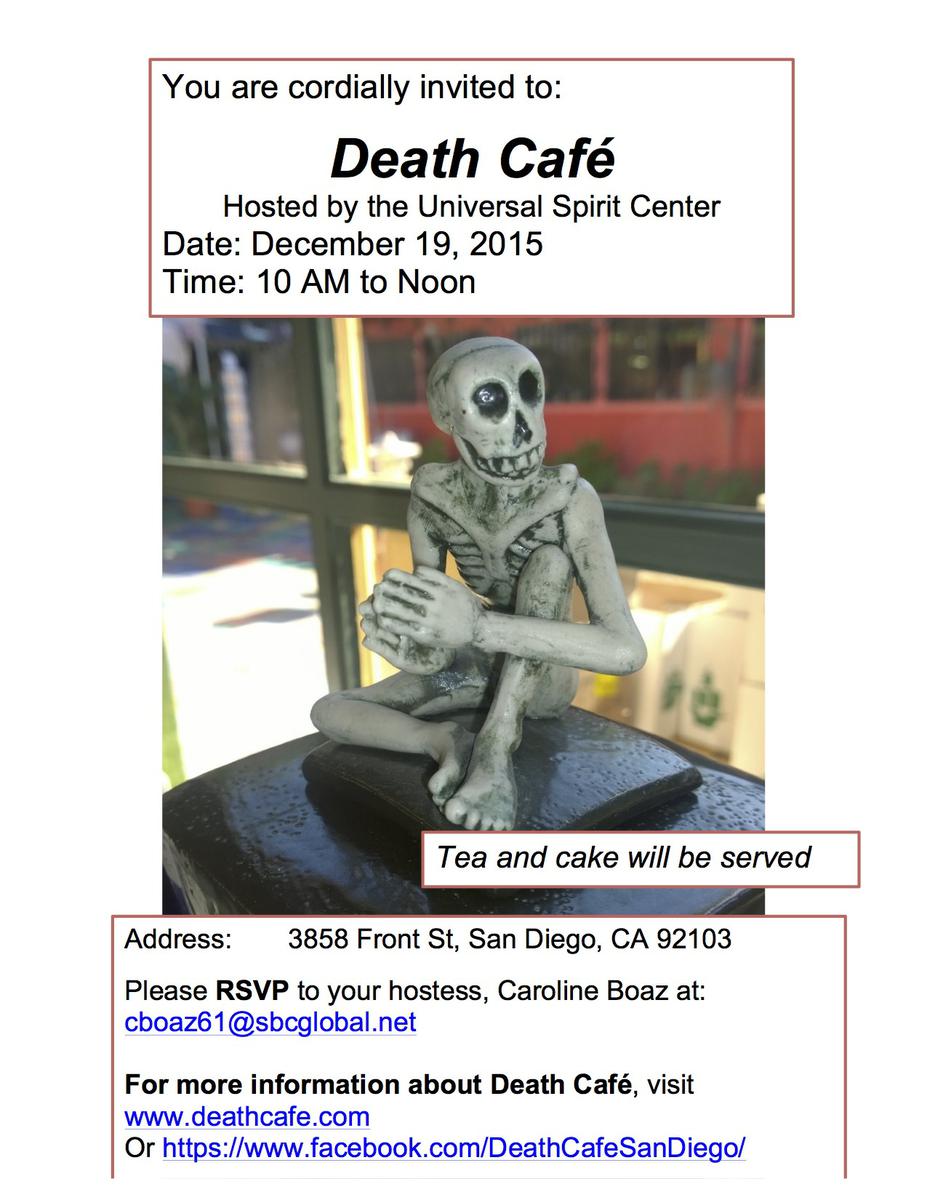 Death Cafe in Hillcrest