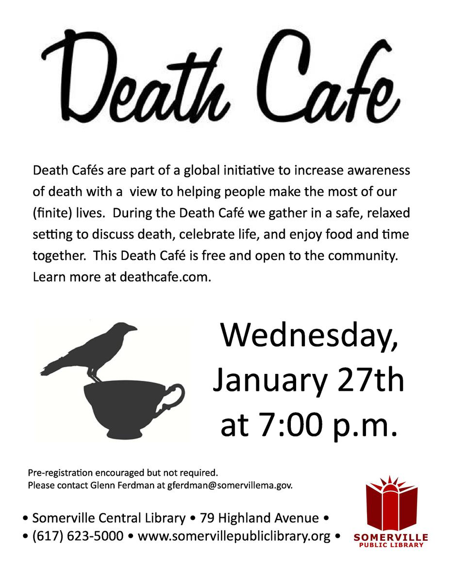 Death Cafe in Somerville, MA 