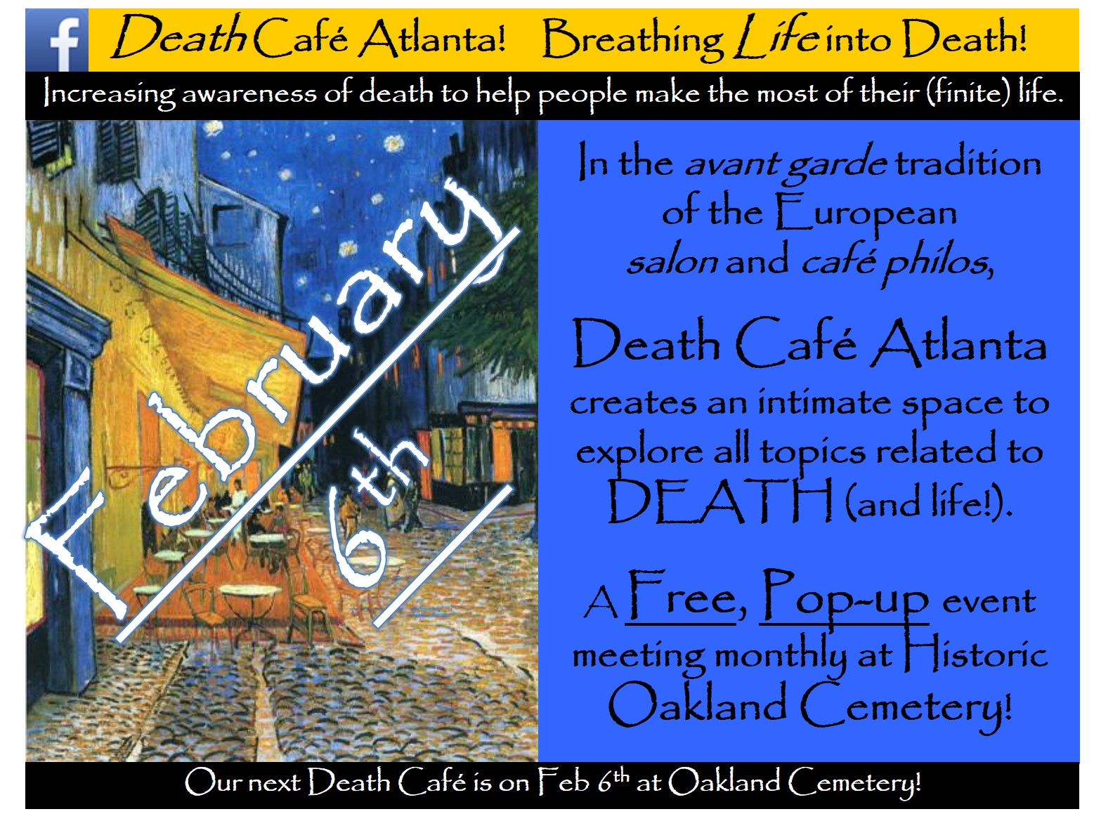 Death Cafe Atlanta #28 (Rescheduled!)