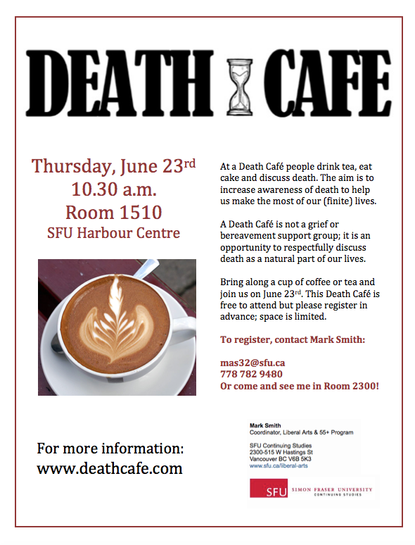 Death Cafe in Vancouver