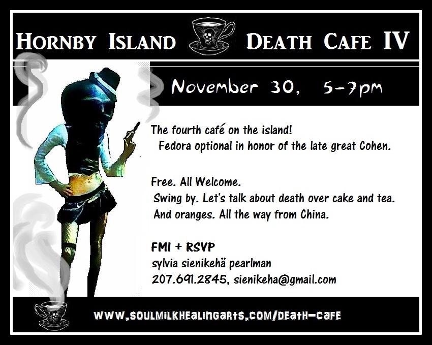 Hornby Island, BC Death Cafe IV