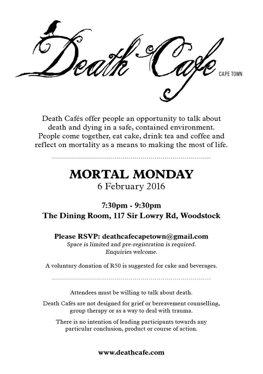 Death Cafe Cape Town