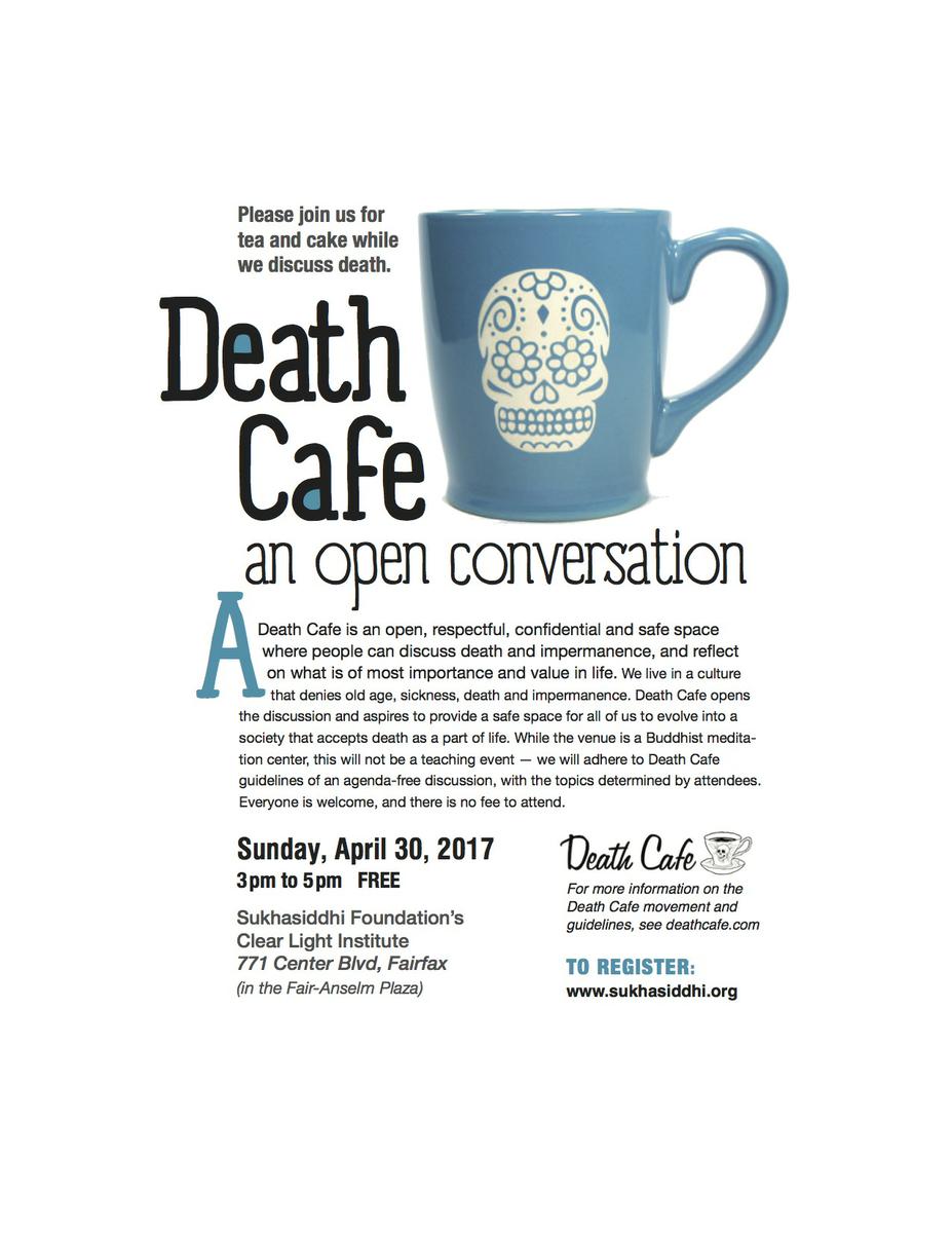 Death Cafe in Fairfax, California