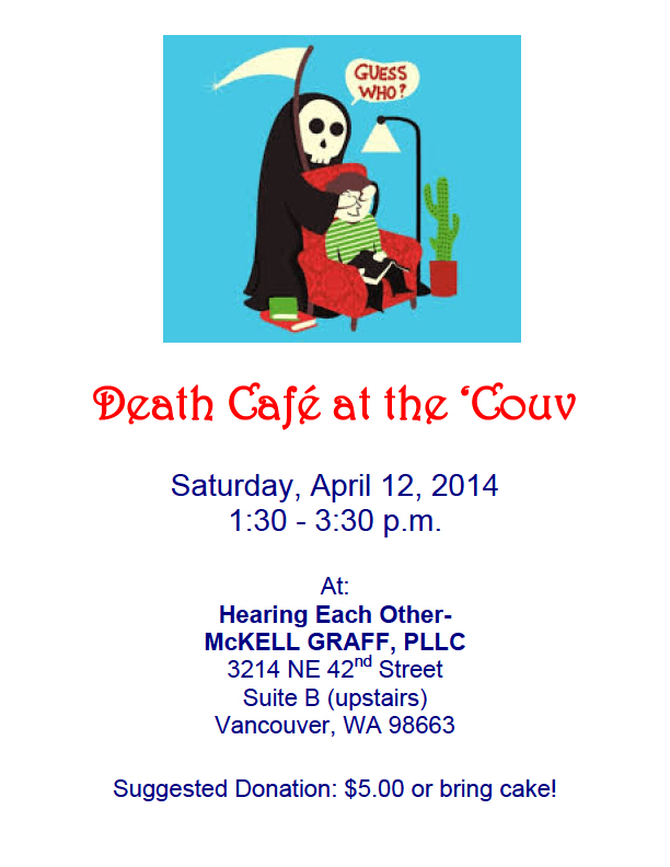 Death Cafe in the Couv