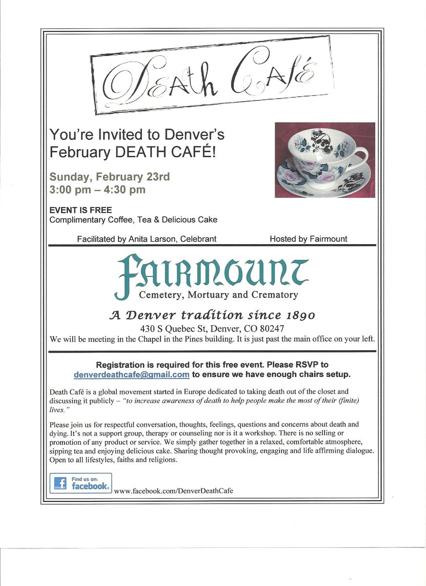 Denver Death Cafe February