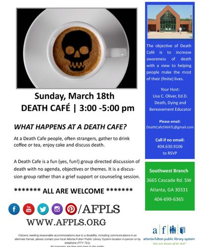 Death Cafe #5 - Southwest Atlanta