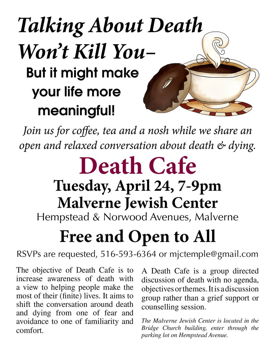 Death Cafe Malverne