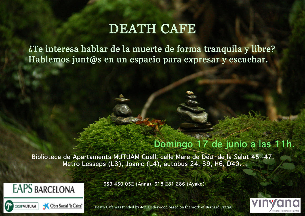 Te interesa Hablar de la muerte de forma tranquila y libre. "Death Cafe"